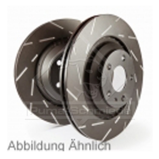 Focus 3 RS EBC Black Dash Disc vorne