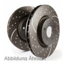 Focus 3 RS EBC Turbo Groove Disc Black hinten