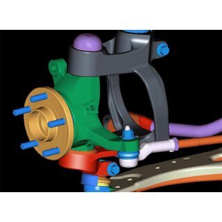 Focus 2 RS Revo Knuckle / Achsschenkel Instandsetzung