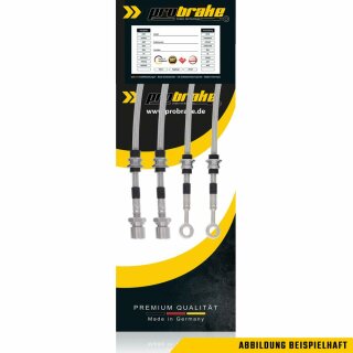 Focus 4 ST Stahlflexleitungen Bremsleitungen ohne Track Pack
